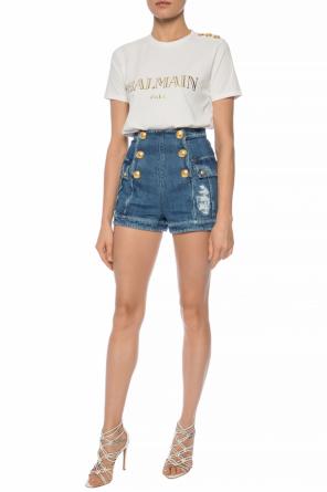 Jeansowe szorty, zdjęcie 2 Jeansowe szorty od Balmain